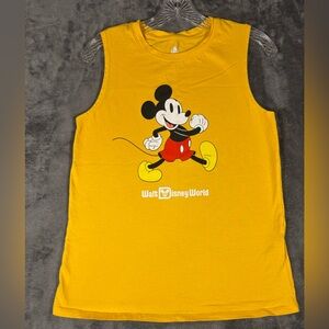 Disney Parks Women's Walt Disney World Mickey Mouse Sleeveless Tank Top
